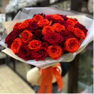 Букет "ПЛАМЯ  ЛЮБВИ"