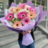 Букет "Цветная радуга"